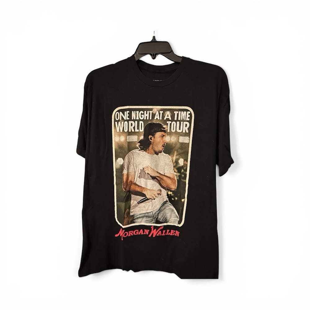 Morgan Wallen Concert Black Graphic Tour T‑Shirt